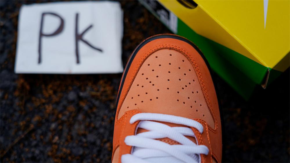 PK GOD NIKE SB DUNK LOW CONCEPTS ORANGE LOBSTER RETAIL MATERIALS READY TO SHIP